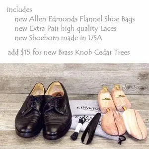 $895 Gravati PECCARY Bergdorf Goodman 8 M * Allen Edmonds Bags (add $15 Trees) Student main image 4